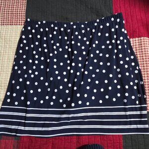 Susan Graver Poka Dot Skort
